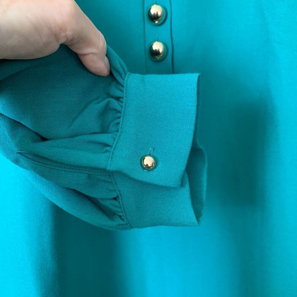 Pomander Place Samantha Mini Dress in Verdant Green Size S - Picture 8 of 12